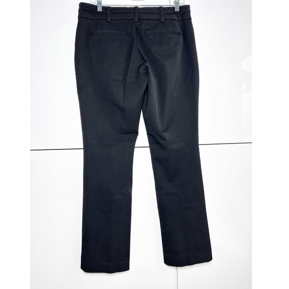 7th Avenue Black Work Pants Trousers Suit Straight
Leg Pockets Belt Loops Size 8 - Picture 4 of 7
